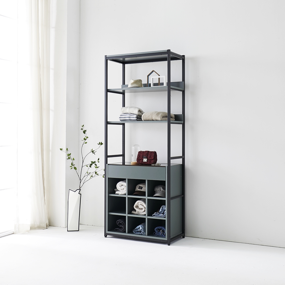 메시에 시스템행거 드레스룸행거 ㄱ자 모듈 악세사리장 311 - 상세 이미지 5