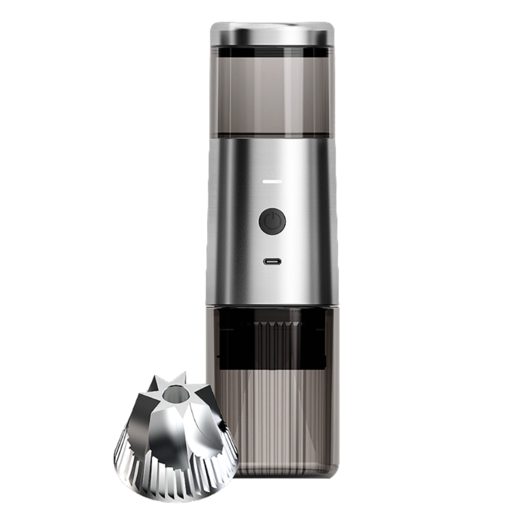 MARISTEIGER 25년 전동 커피그라인더 자동 캠핑 커피 원두 분쇄기 루미 V70