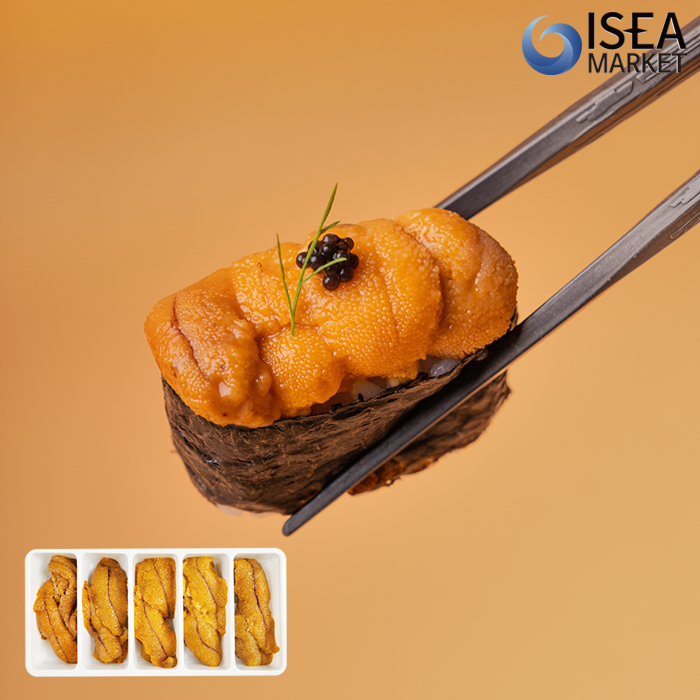 프리미엄 성게알 우니 100g 페루/칠레 도매용 - 상품 이미지