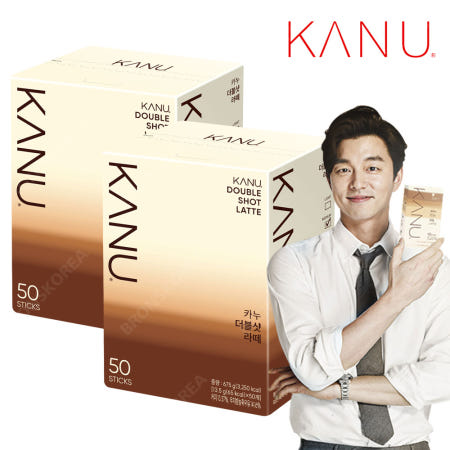 동서 맥심 카누 더블샷라떼 50T X 2개 원두 커피믹스