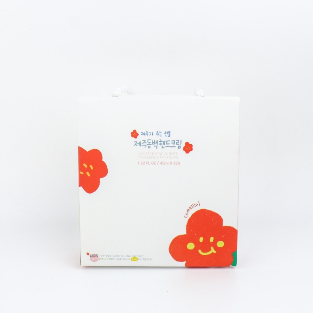 제주도핸드크림 승무원핸드크림 손주름 명품 백화점 동백 - 상세 이미지 3