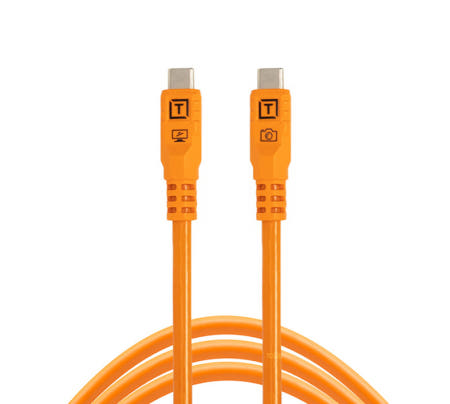 테더툴스 TetherPro Optima 10G USB-C,Straight to Straight Cable (4.6m)