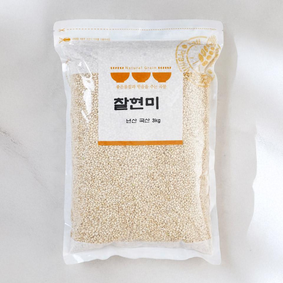 메가마트 찰현미 3KG