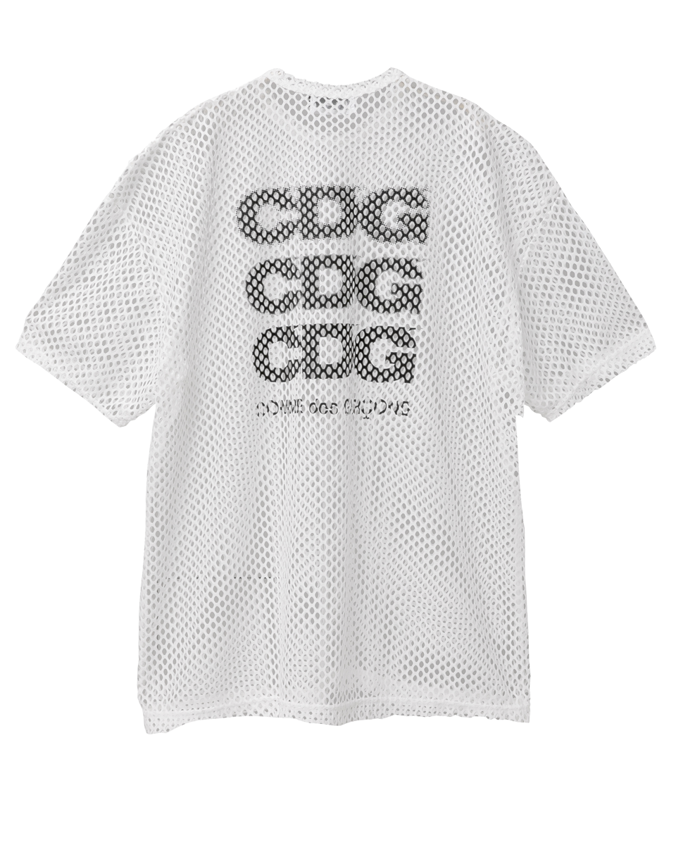꼼데가르송 CDG 반팔티 OVERSIZED MESH T-SHIRT SZ-T077 - 상세 이미지 3