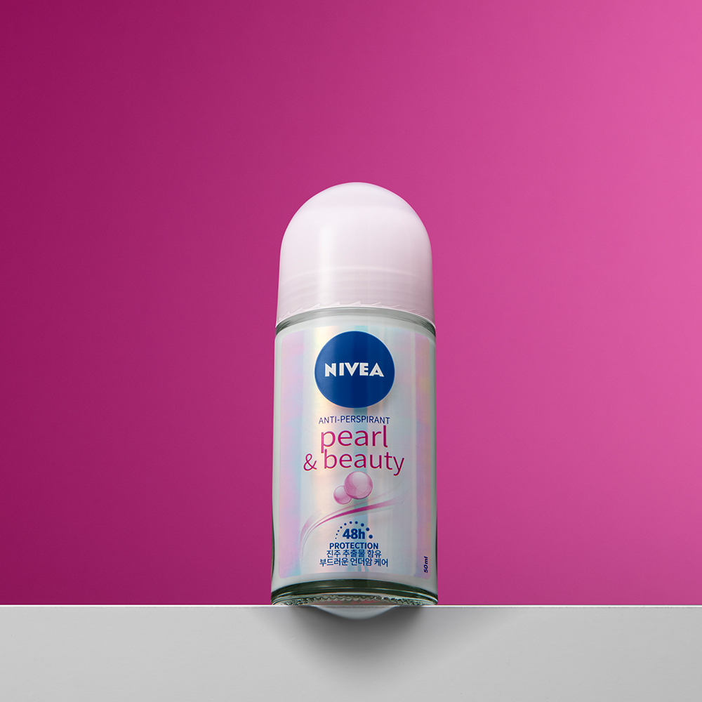 니베아 데오드란트 롤온 펄 뷰티 50ml, 1개 이미지 2