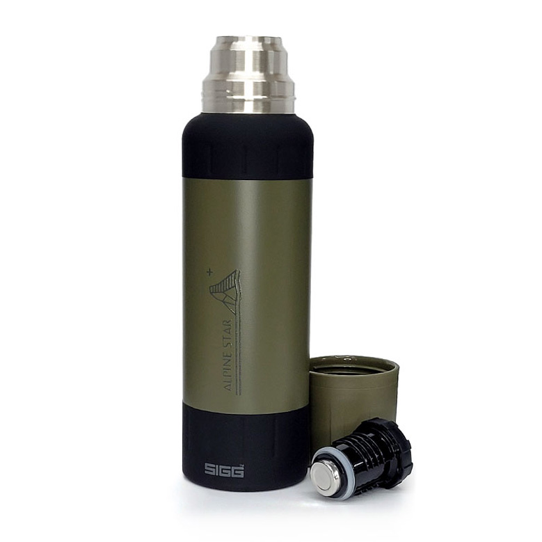 지그 알파인 스타 1000ml 보온병 아웃도어 등산용 대용량 보온 보냉병