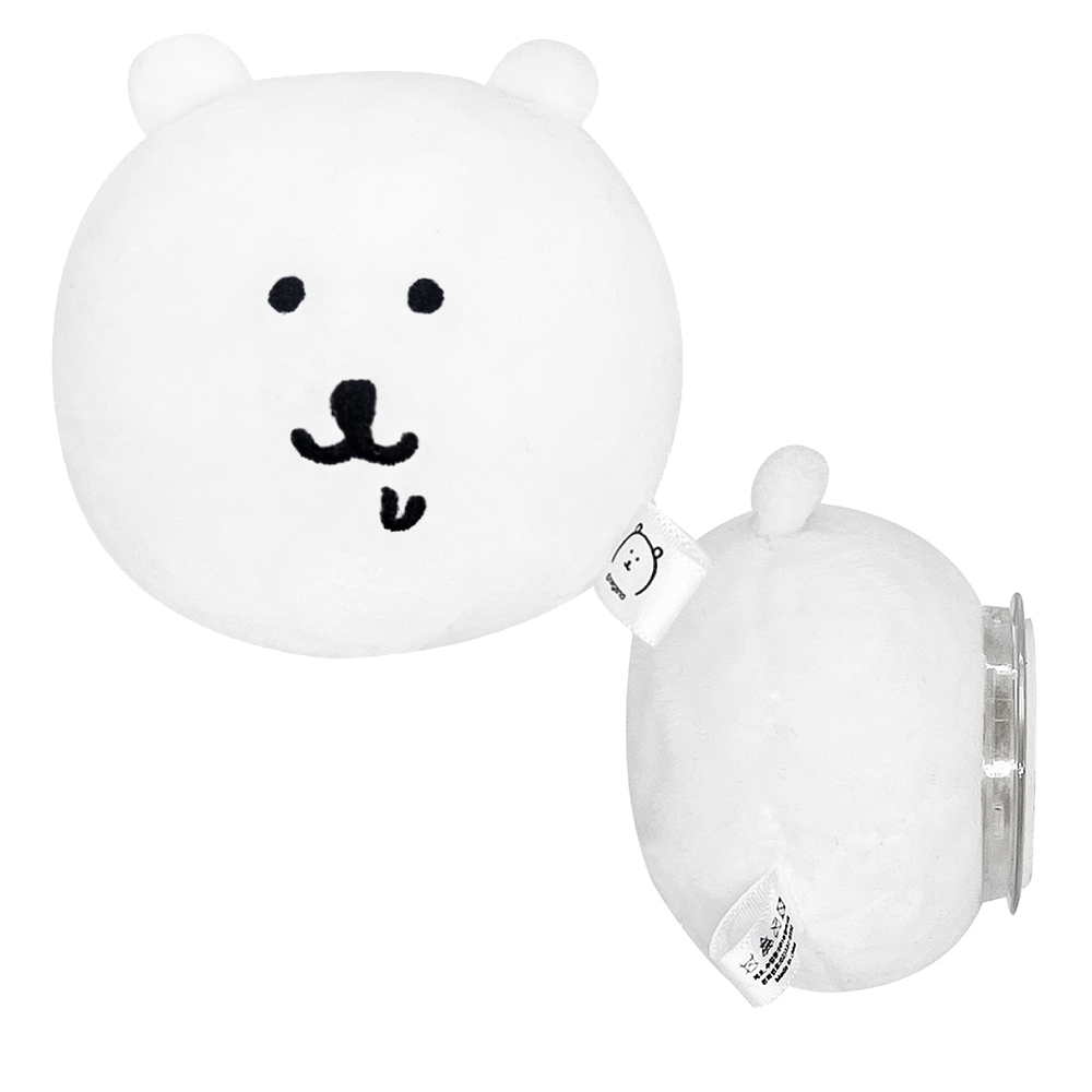담곰이 봉제 그립 톡홀더 군침 농담곰 인형 스마트톡 나가노 캐릭터 굿즈