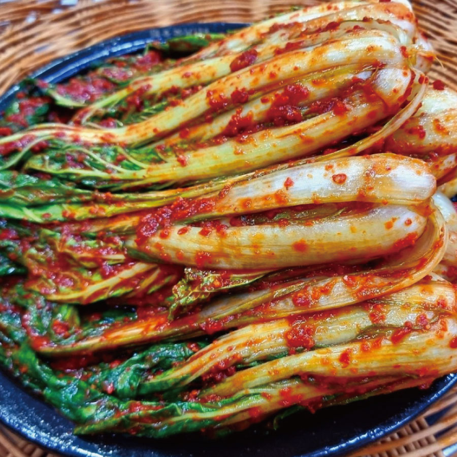 고소한 통얼갈이를 정성스럽게 담은 얼갈이김치 1kg - 상세 이미지 3