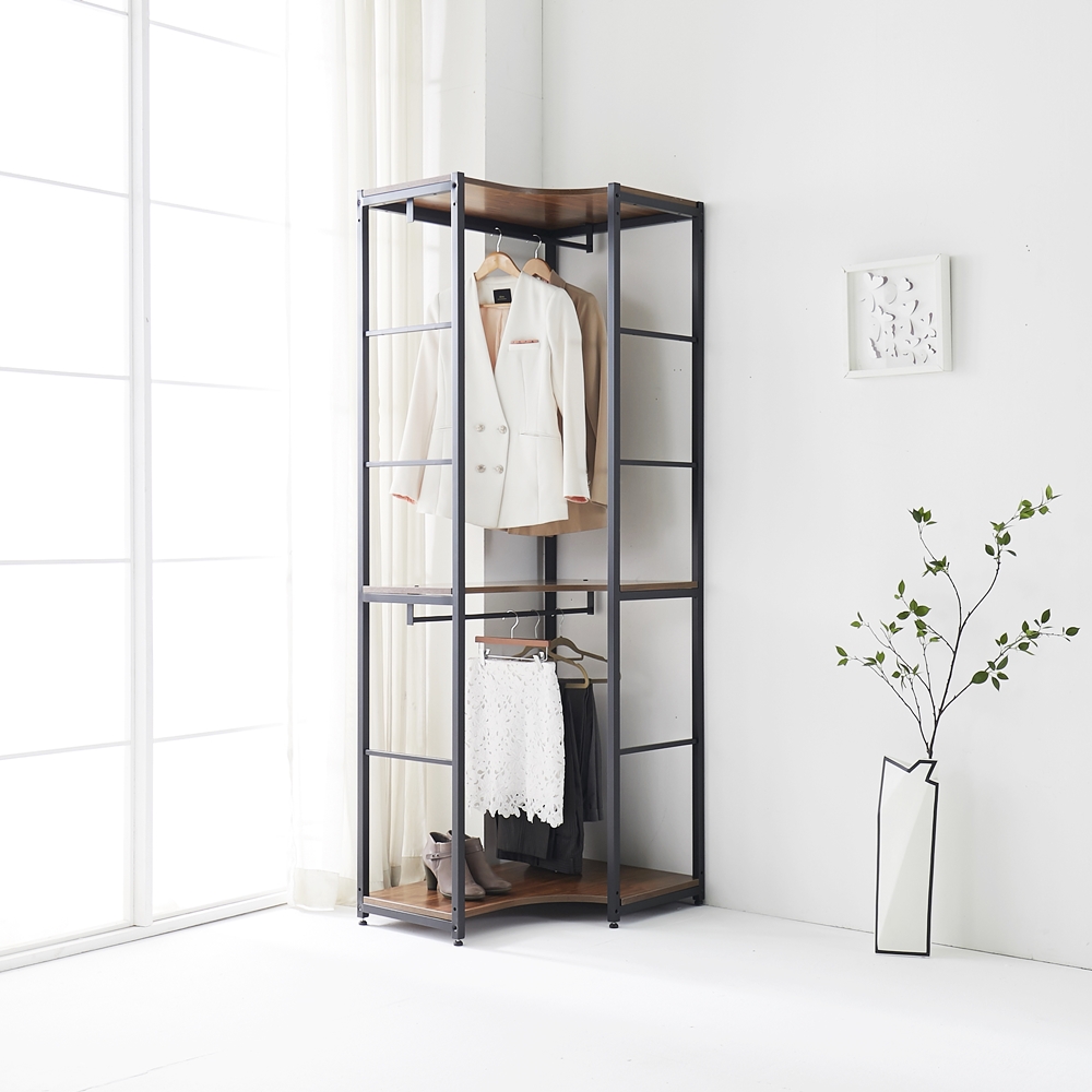 메시에 시스템행거 드레스룸행거 ㄱ자 모듈 600코너장