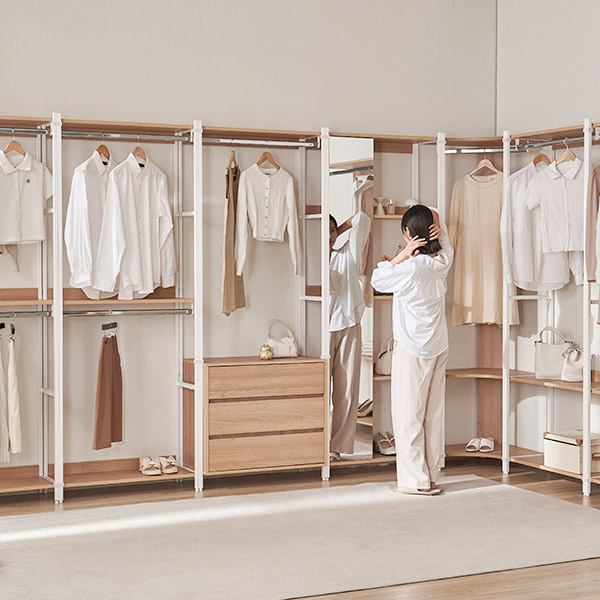 스칸디아 노든 철제 드레스룸 시스템장 - 상세 이미지 5