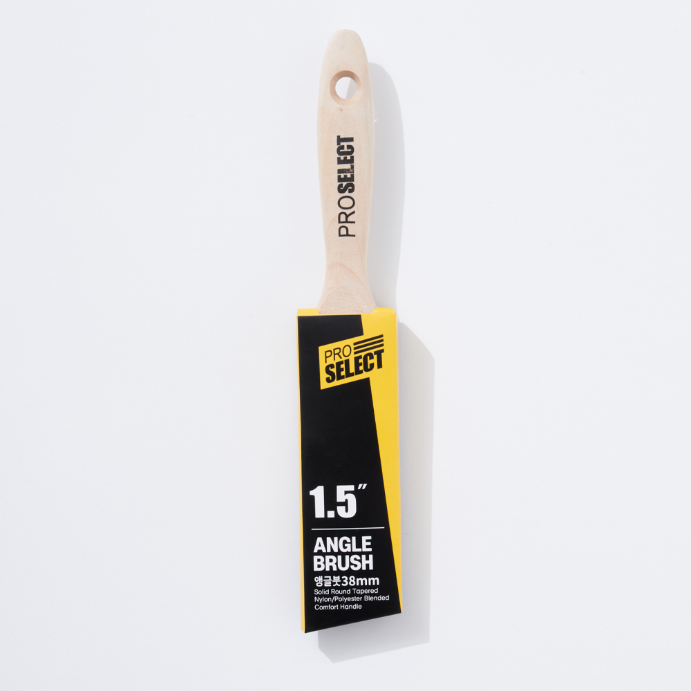 프로셀렉트 앵글붓 38mm 고급형 브러쉬 빽붓 페인트붓 부자재 - 상세 이미지 2