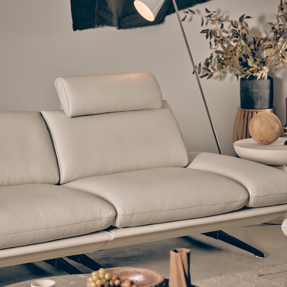 [에싸] 카미노 4인 론도 소가죽 소파