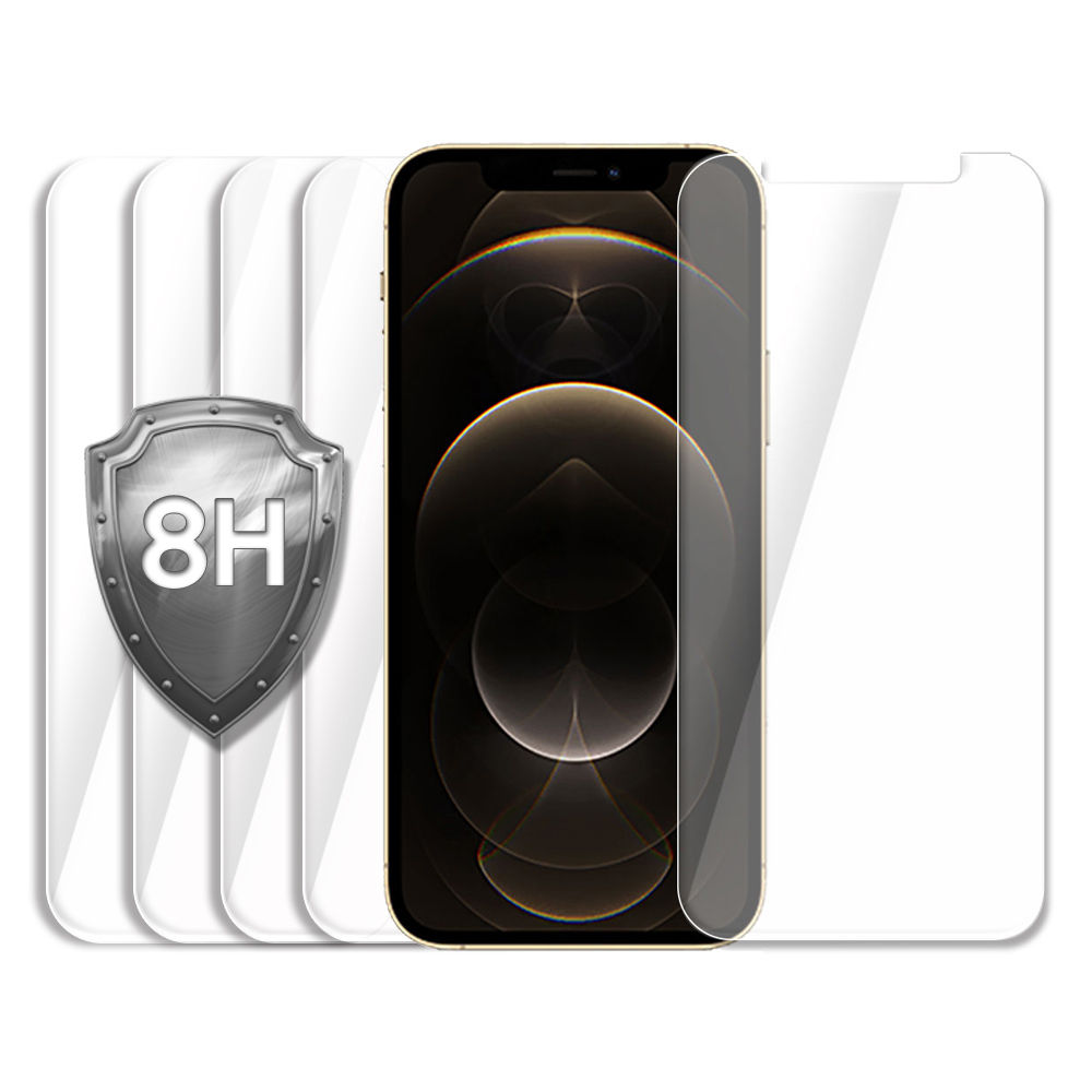 깨지지 않는 방탄 필름 아이폰12 프로 맥스, 5매입 - 상품 이미지