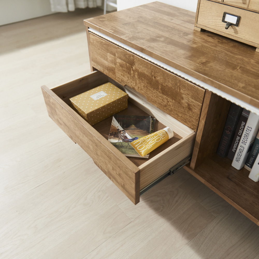 조지아 북유럽원목거실장 1200 비디오