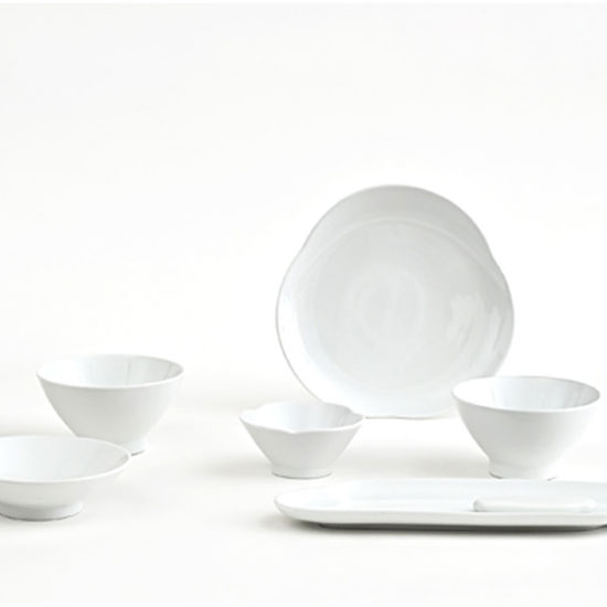 에라토 구름 국산 화이트 도자기 2인 11P 신혼부부 그릇세트
