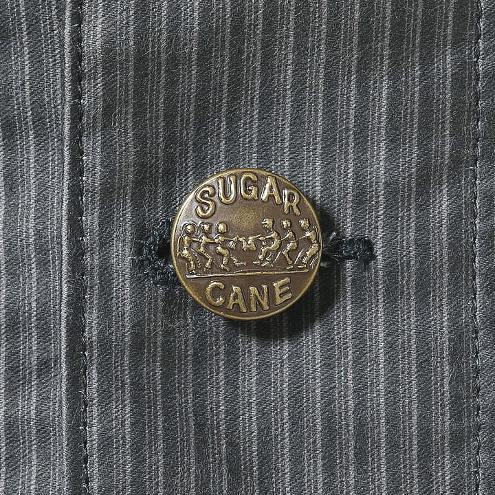 슈가케인 SUGARCANE 9.5oz 프린트 몰스킨 워크 코트 재킷 SC15645 - 상세 이미지 5