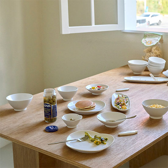 에라토 구름 국산 화이트 도자기 6인 32P 그릇 홈세트