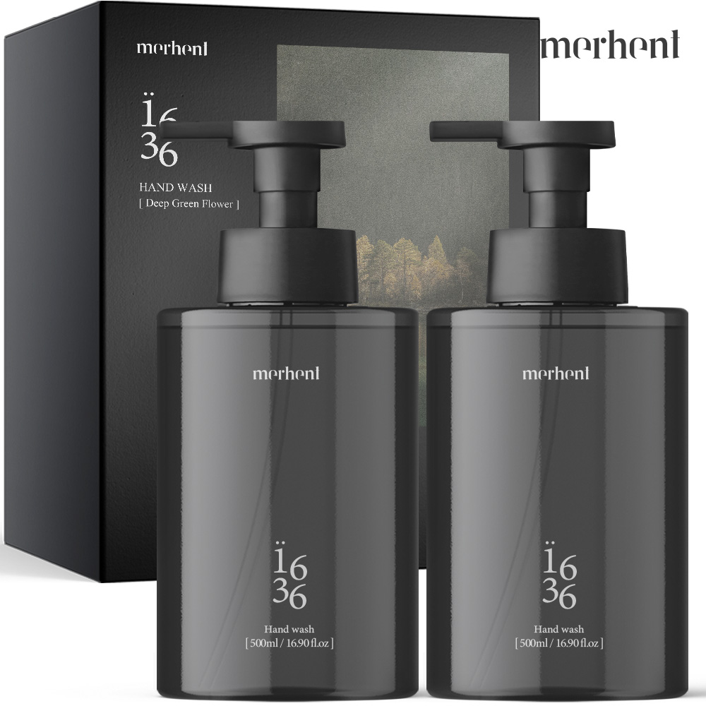 2+2 메르헨트 퍼퓸 핸드워시 500ml 딥그린플라워 손세정제 물비누 퍼퓸 카페 향기좋은 이미지 2