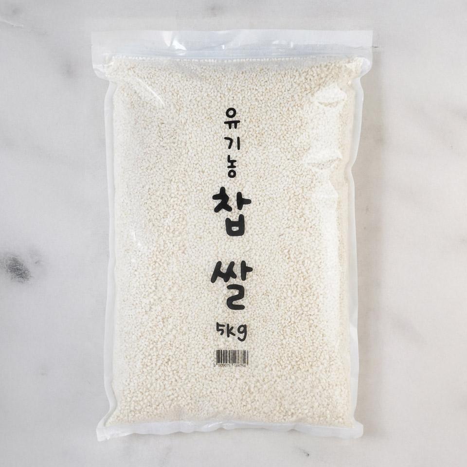 메가마트 유기농 찹쌀  5kg - 상품 이미지
