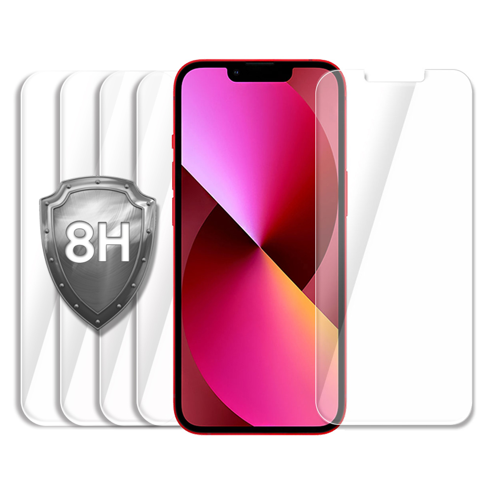 깨지지 않는 방탄 필름 아이폰13 미니, 5매입 - 상품 이미지