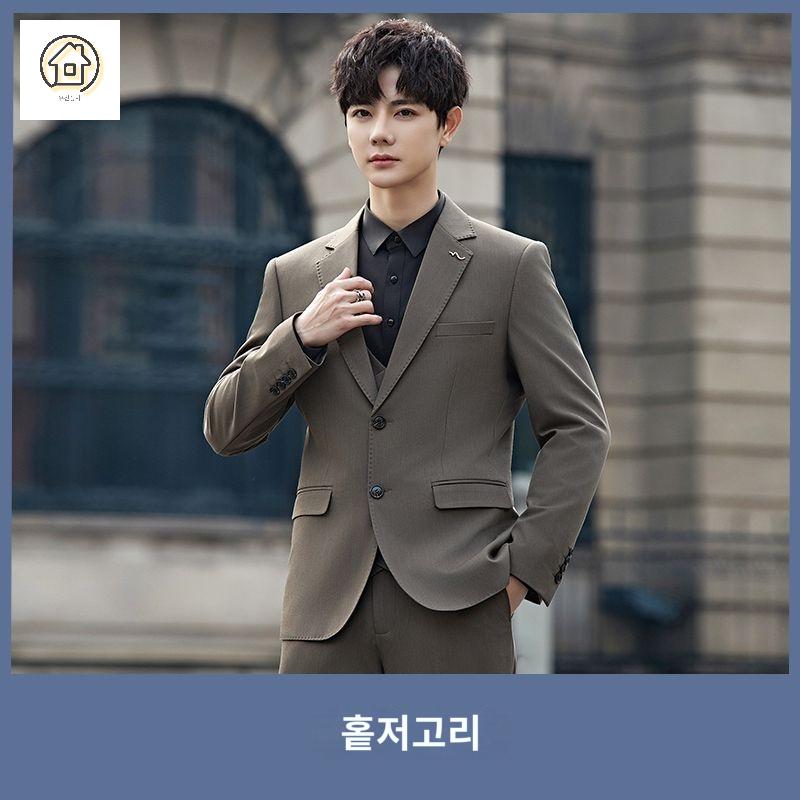 남성 정장 슬랙스 세트 자켓 - 상품 이미지