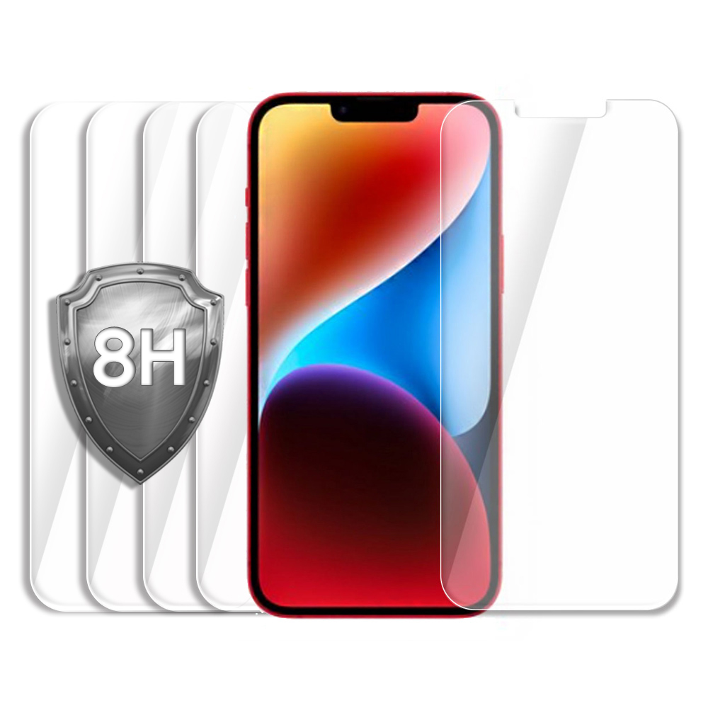 깨지지 않는 방탄 필름 아이폰14 플러스, 5매입 - 상품 이미지