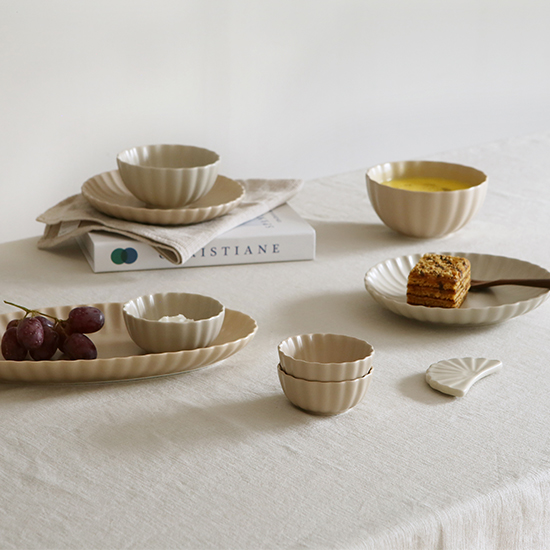 에라토 쉘 2인 신혼부부 도자기 그릇세트 14p 결혼선물 식기세트