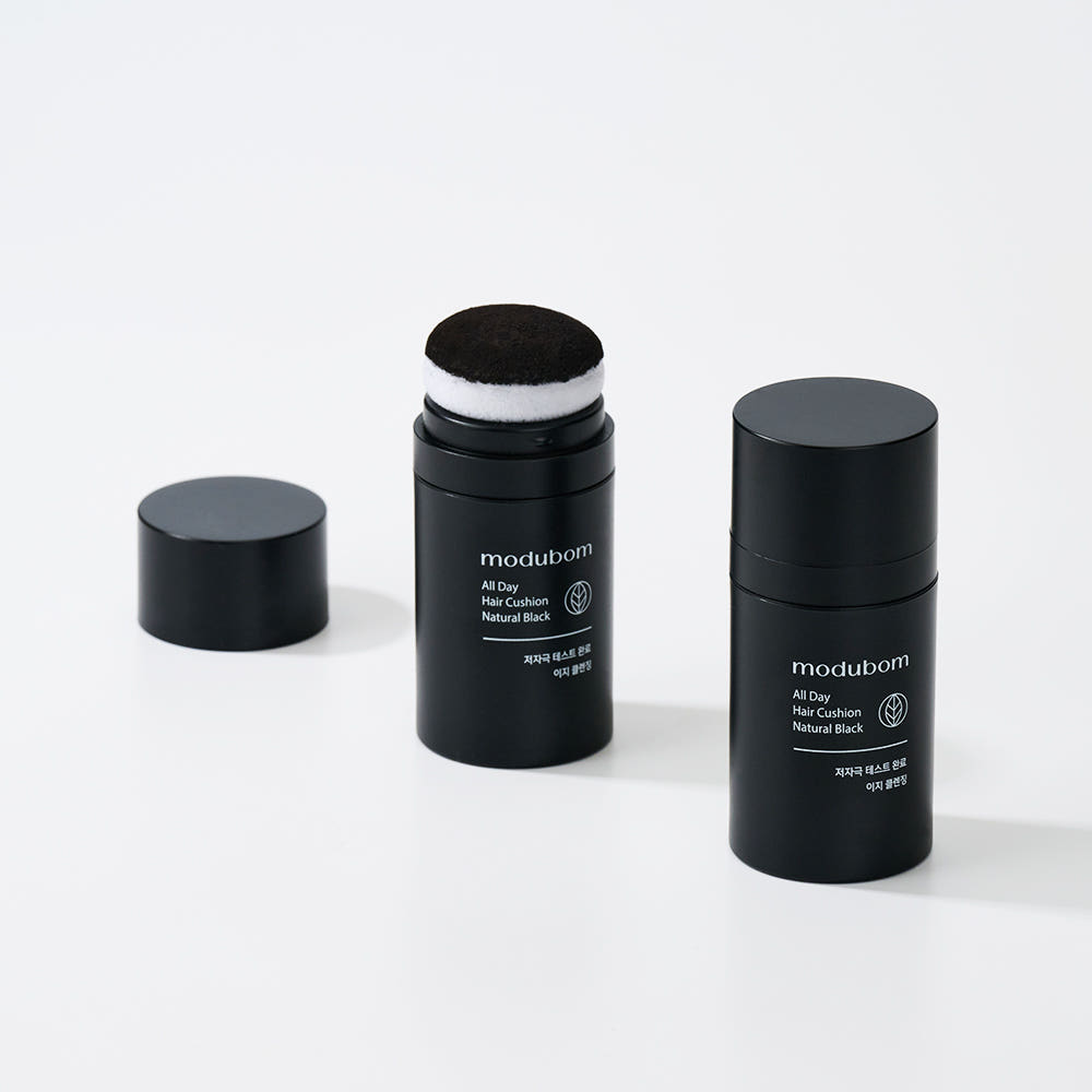 모두봄 올데이 헤어쿠션 더블세트 헤어라인쉐도우 여성 남자 흑채 16g 2개 상세 이미지 4