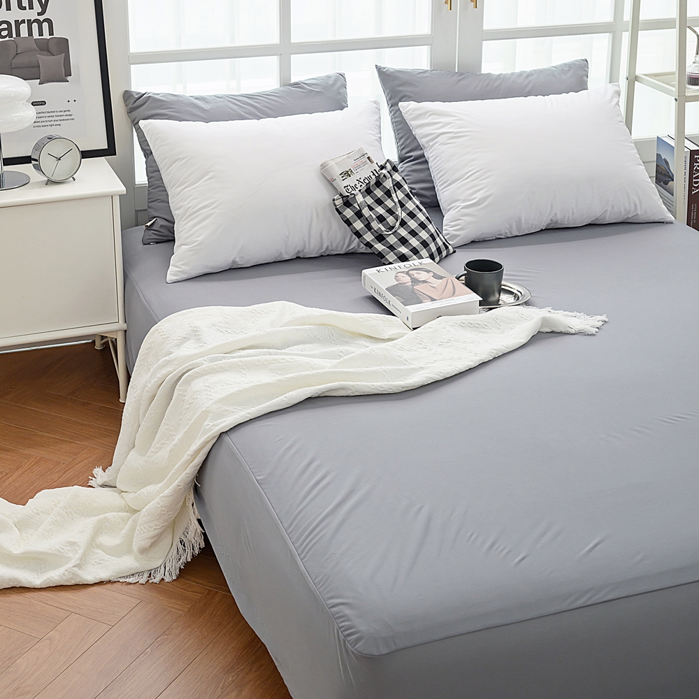 나라데코 호텔 침대 방수 매트리스커버 저소음 화이트 싱글