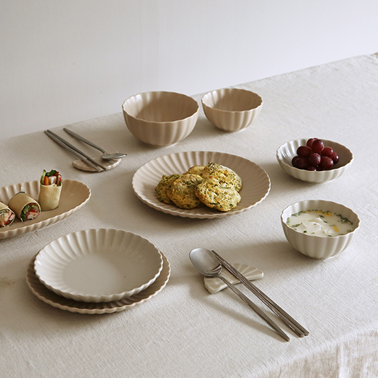 에라토 쉘 4인 명품 도자기 그릇 홈세트 28p 신혼 식기세트 집들이그릇