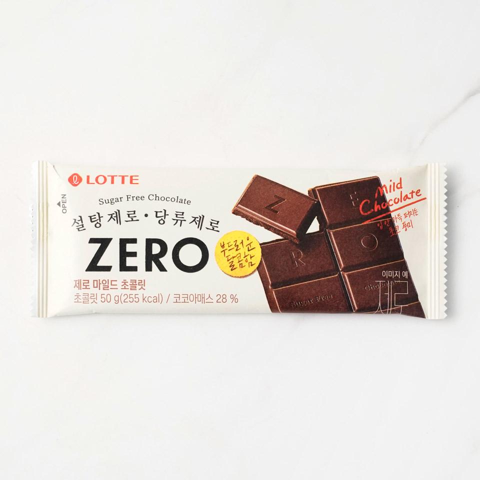 메가마트 롯데웰푸드 제로마일드 초콜릿 50g : 메가마트 동래점