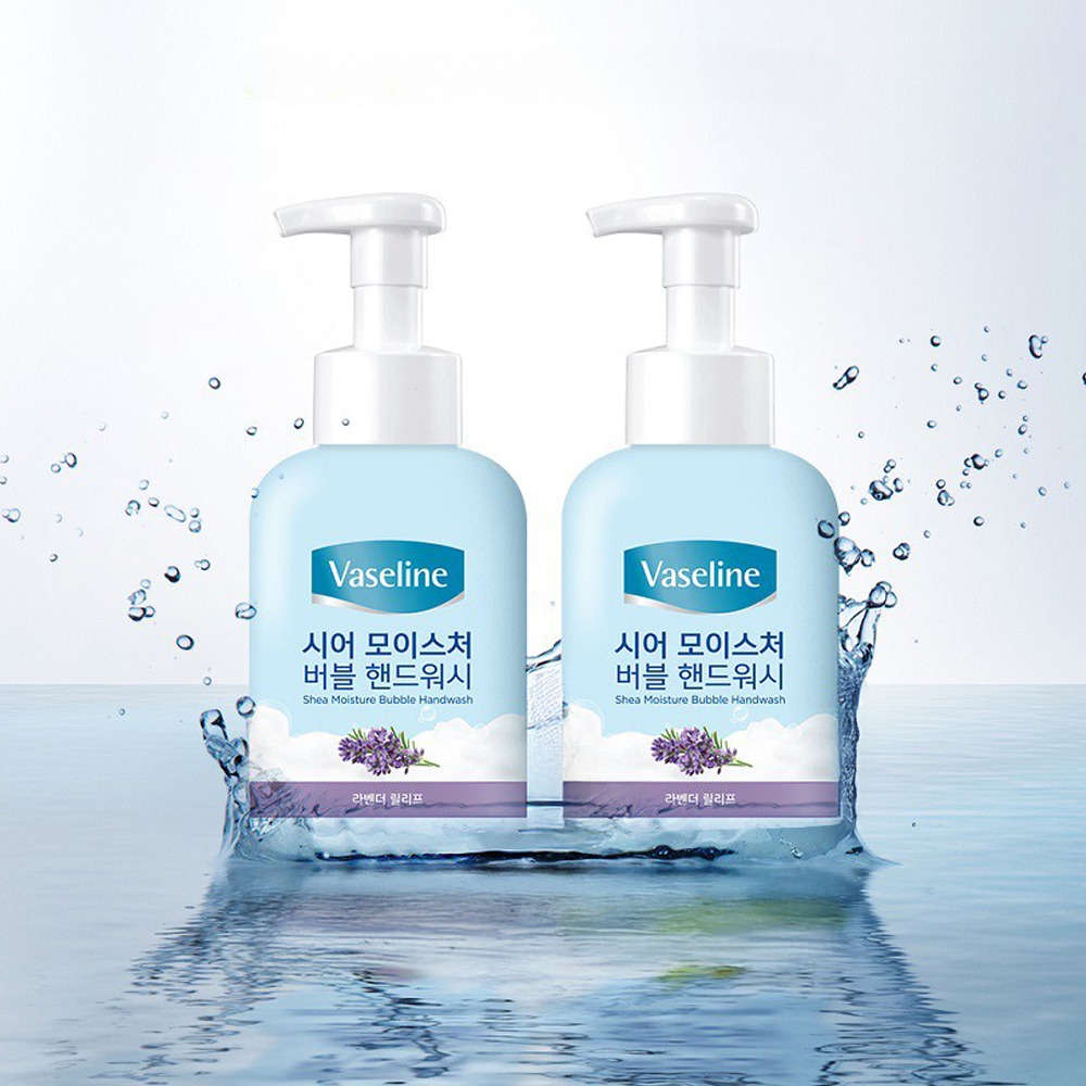 바세린 시어모이스처 라벤더 핸드워시 500ml 용기 보습핸드워시 - 상품 이미지