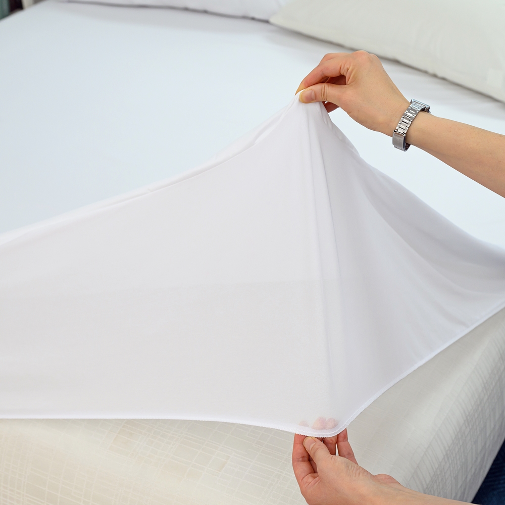 나라데코 호텔 침대 방수 매트리스커버 저소음 화이트 싱글