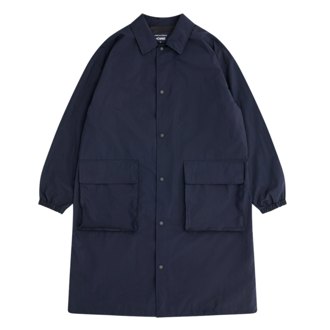 꼼데가르송 옴므 자켓 Cotton Nylon Typewriter Coats HO-C001-051 - 메인 이미지