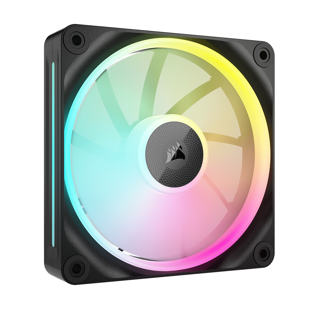 커세어 iCUE LINK LX120 RGB Expansion Fan 블랙, 1팩 - 상세 이미지 2