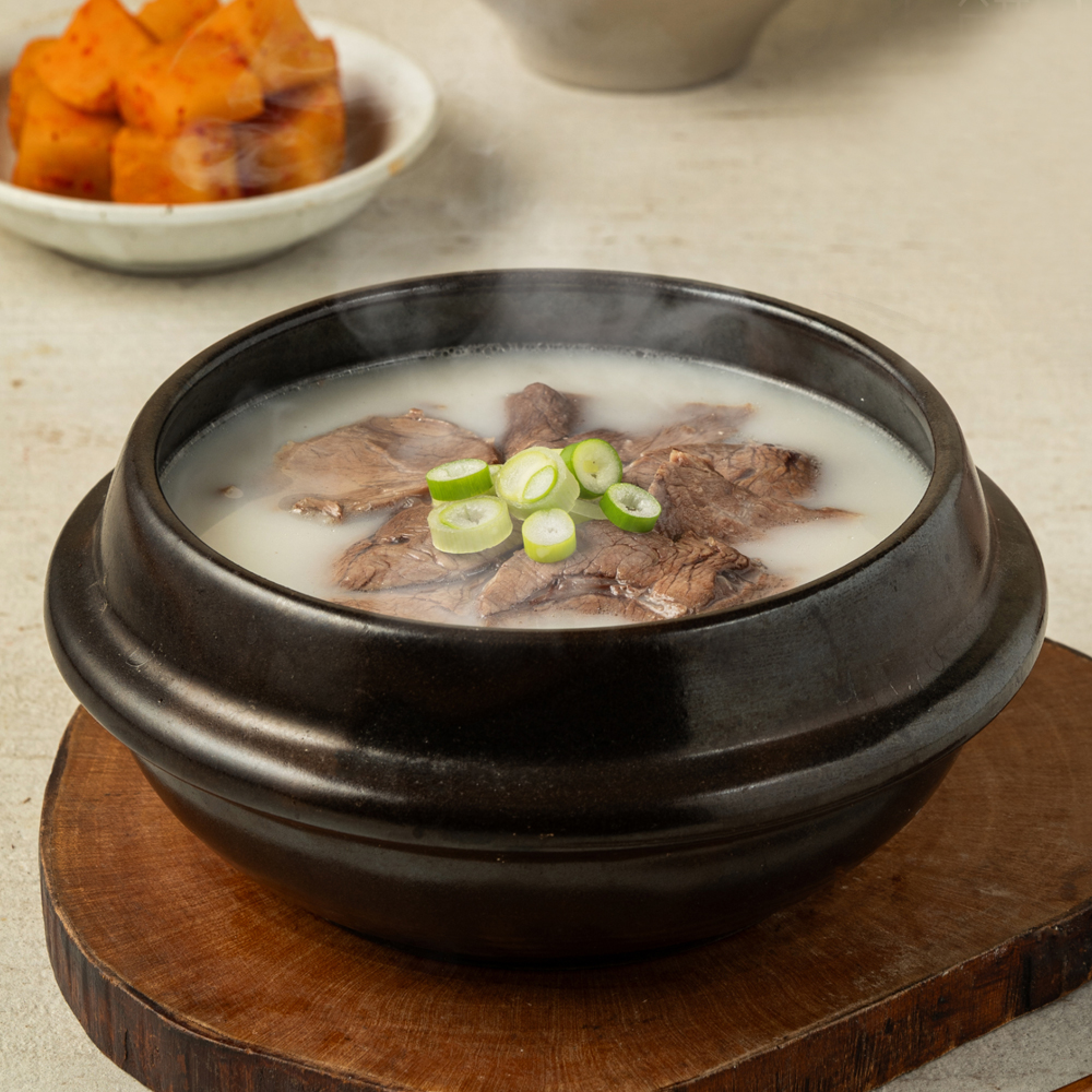 프리미엄 1++ 투뿔 한우 소 고기 곰탕 550g 사골 국 국밥 - 상세 이미지 4