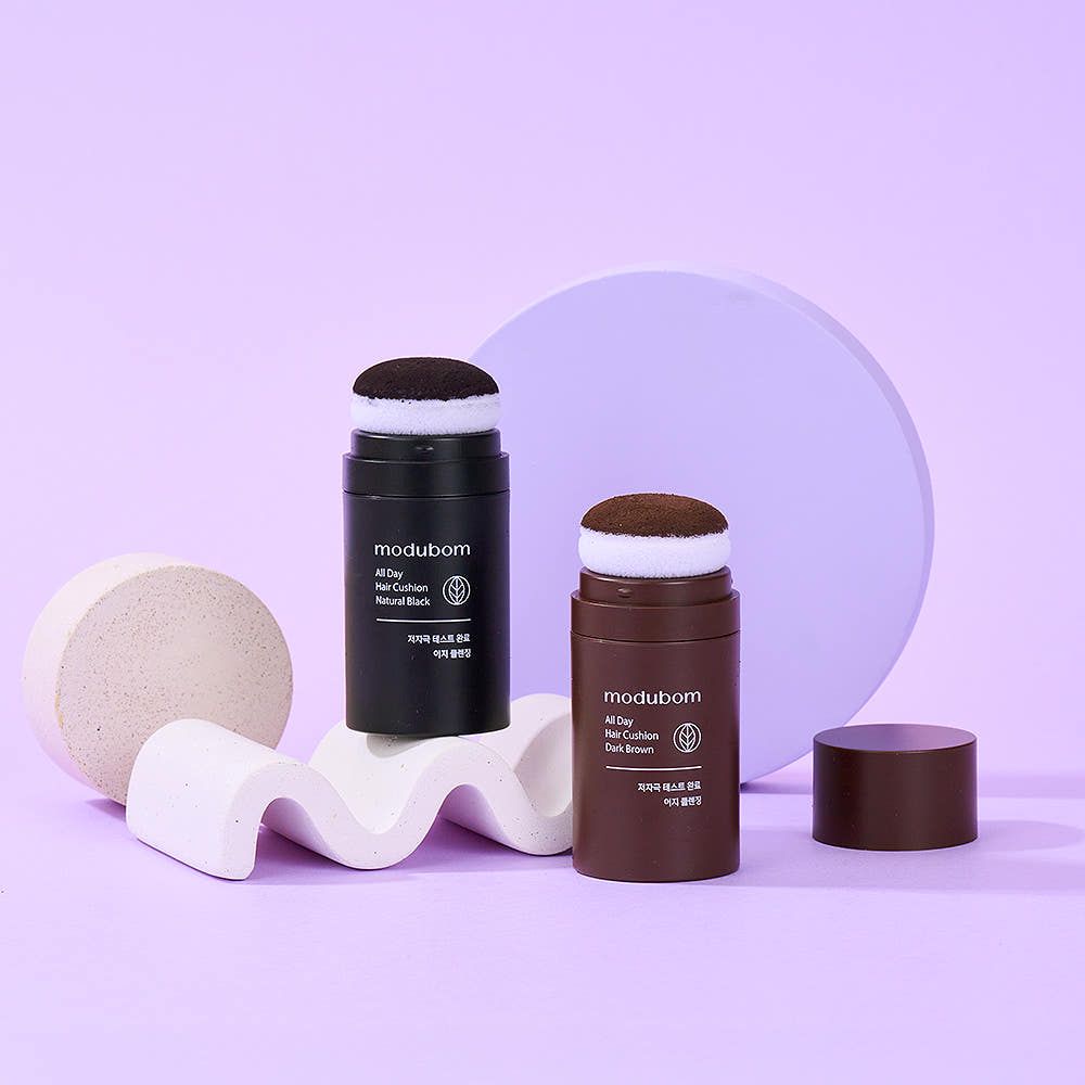 모두봄 올데이 헤어쿠션 더블세트 헤어라인쉐도우 여성 남자 흑채 16g 2개 상세 이미지 6
