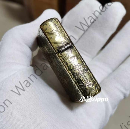 [해외]정품 오면 정조 십자 수호천사 지포 라이터