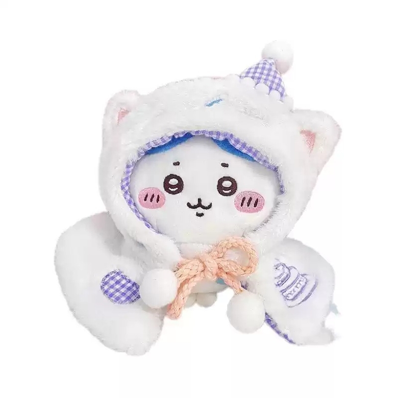 10cm 인형옷 머리 장식 망토 인형 옷  핑크 케이프 1개 : 써니마켙