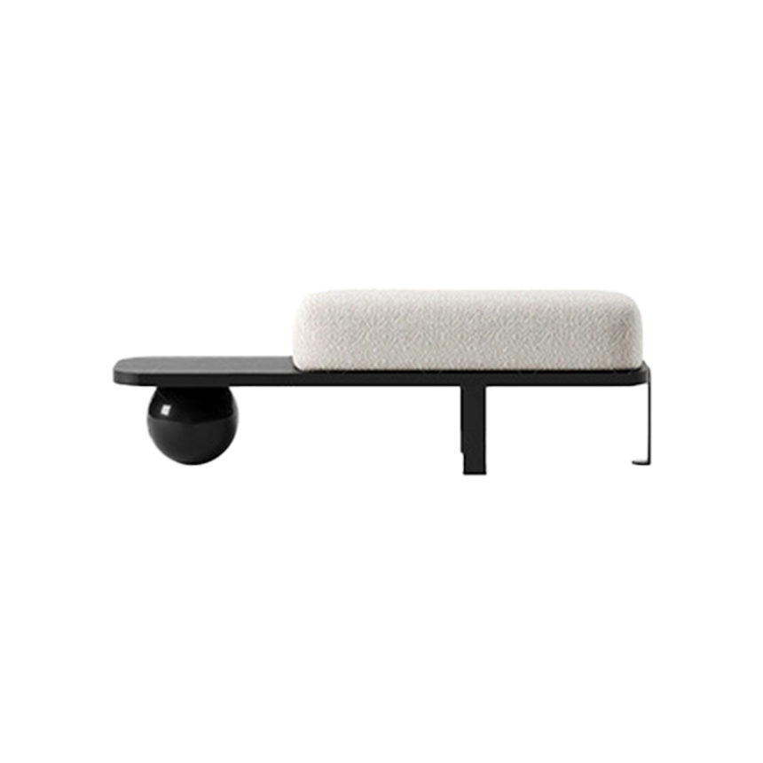 거실 카페 미니멀 볼 디자인 벤치의자 120cm