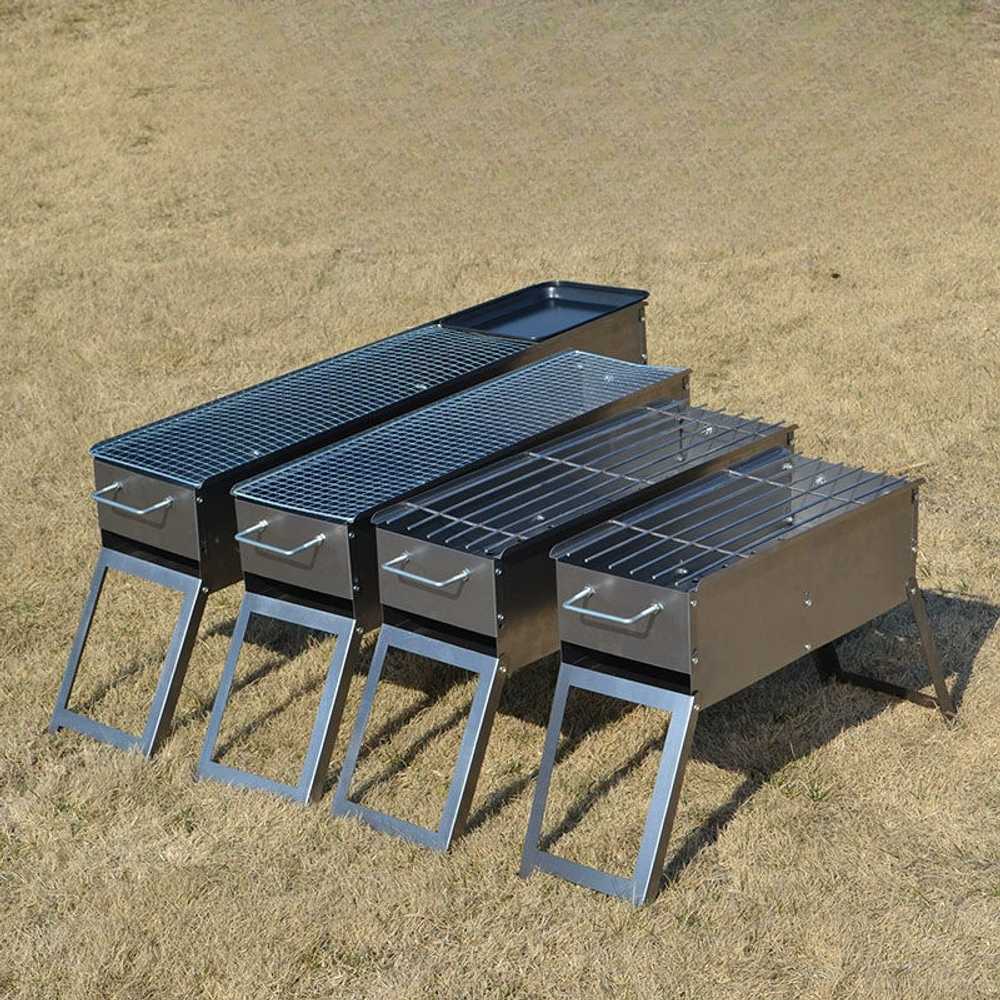바베큐 돼지 숯불 구이 숯 훈연 야외 양다리 랙 화로대 캠핑 50x18cm 전기그릴 세트 : 바론에이전시