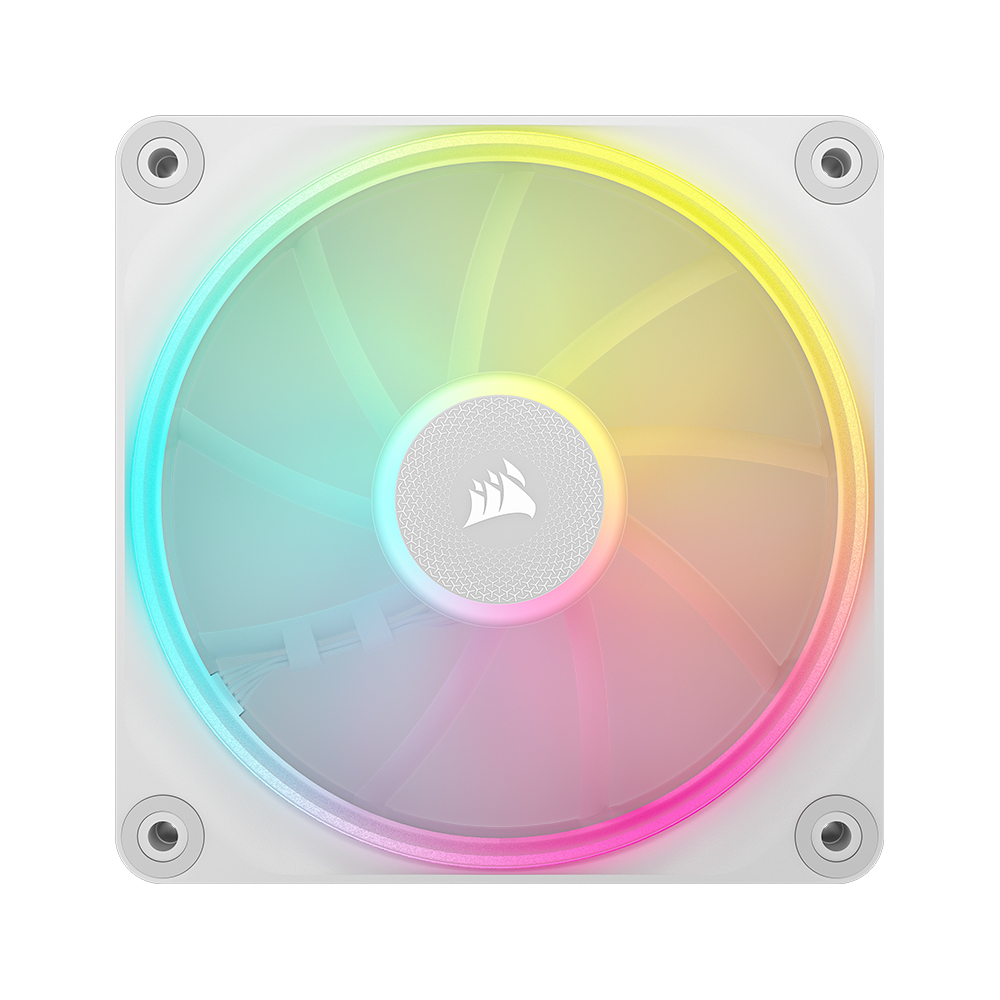 커세어 iCUE LINK LX120 RGB Expansion Fan 화이트, 1팩