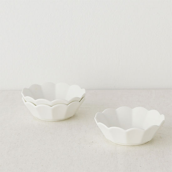 에라토 모이 원형 화이트 찬기 10cm