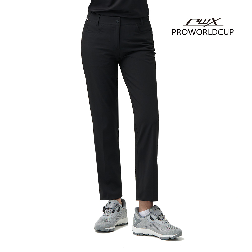 [PWX]Q125-7201-1ZB 여성 냉감 벨트 팬츠 - 상품 이미지