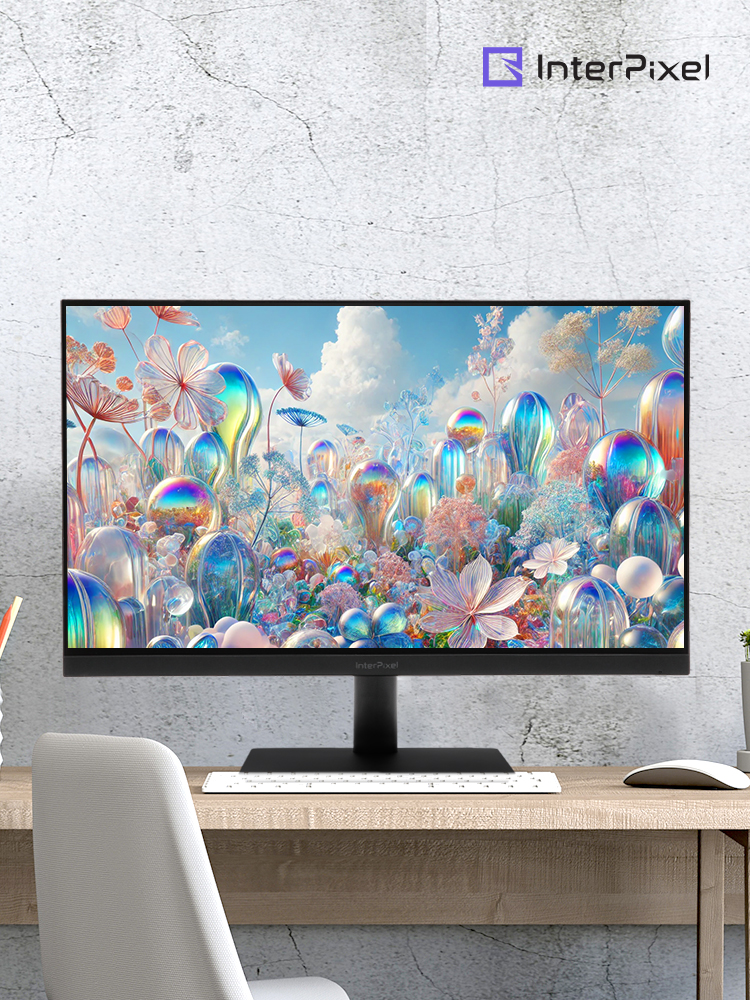 인터픽셀 IP2432 FHD IPS 120Hz 멀티포트 사무용 모니터 59~61cm(24인치), 일반 - 메인 이미지