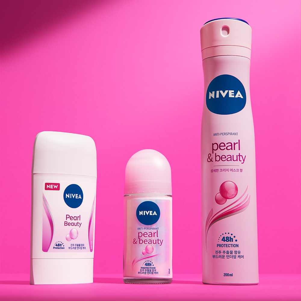 니베아 데오드란트 스틱 펄 뷰티 50ml, 1개 이미지 4