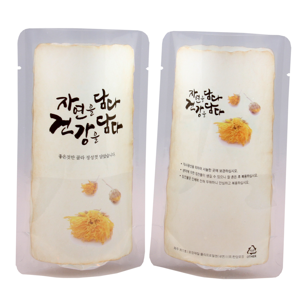 스탠딩파우치 한약파우치 100매 자연을담다 : 한방친구