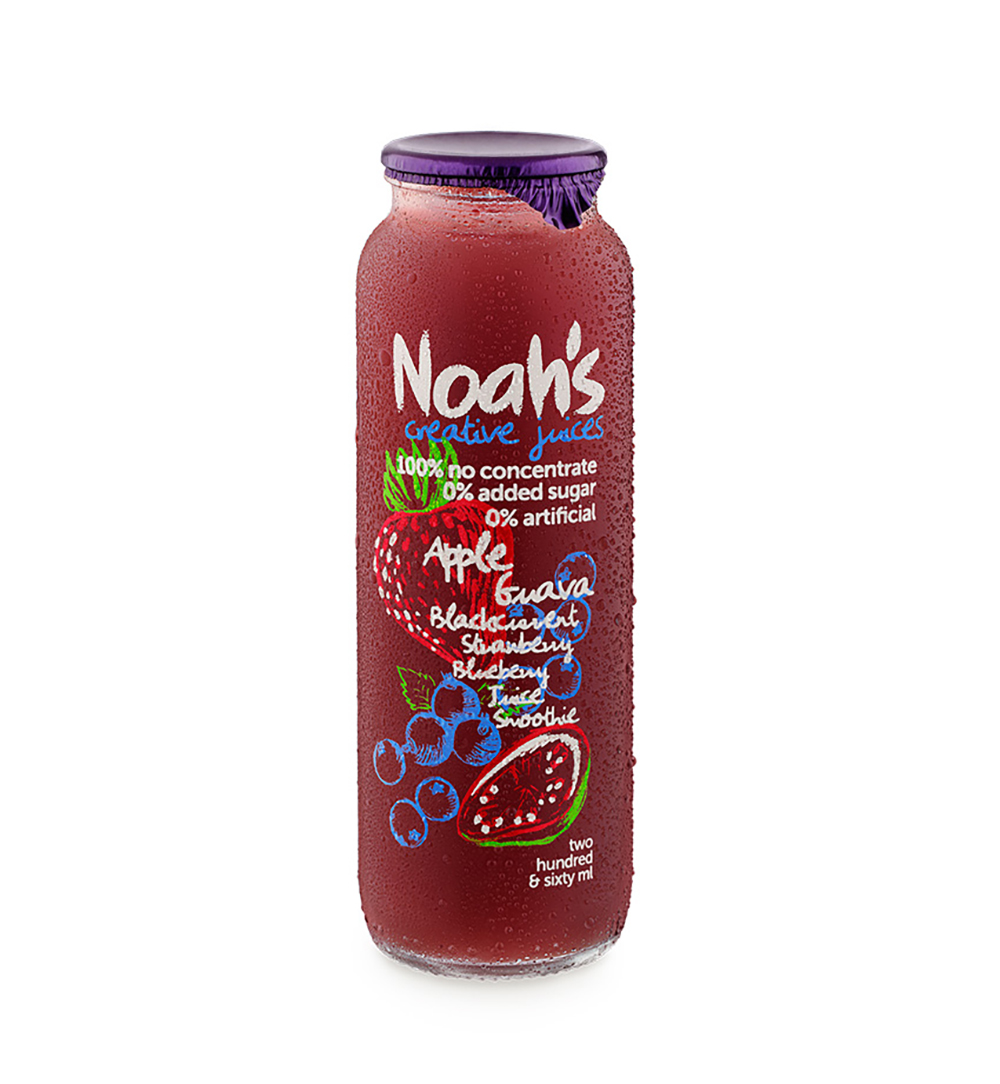노아 스트로베리 블루베리 주스 260ml 1박스 12개 : 메가카페