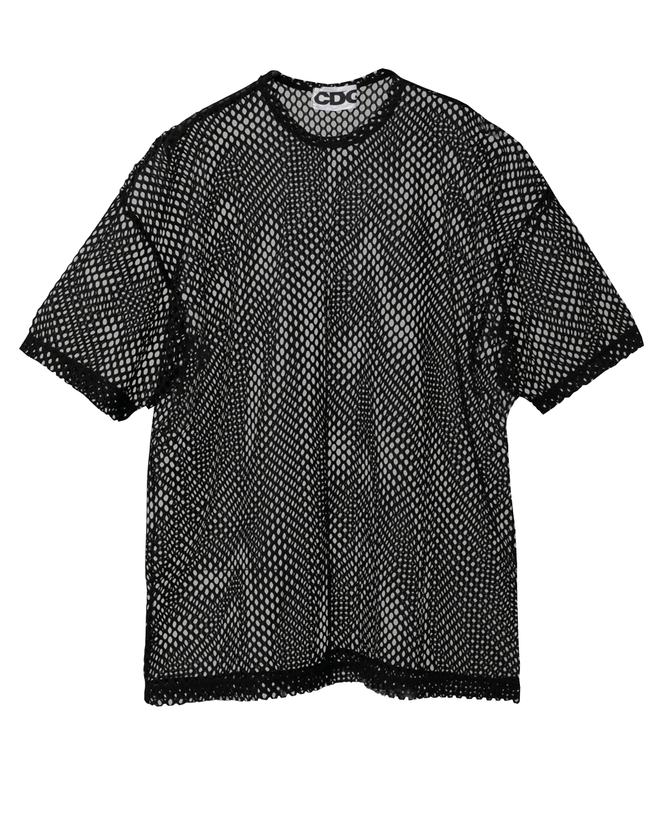 꼼데가르송 CDG 반팔티 OVERSIZED MESH T-SHIRT SZ-T077 - 상세 이미지 2