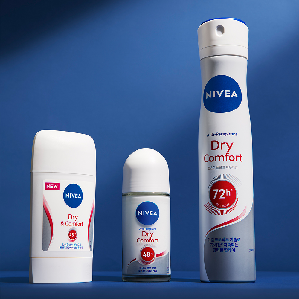 니베아 데오드란트 롤온 드라이 컴포트 50ml, 1개 이미지 4